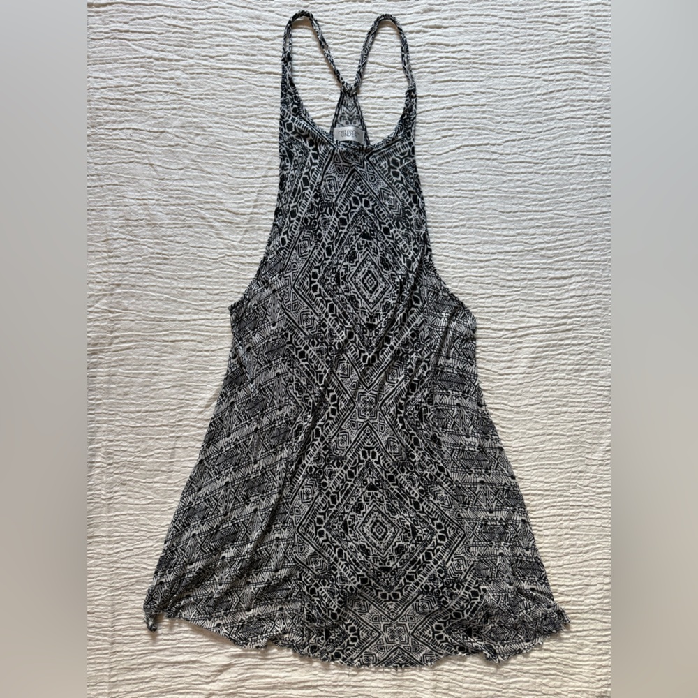 Urban Outfitters Black and White Swim Coverup